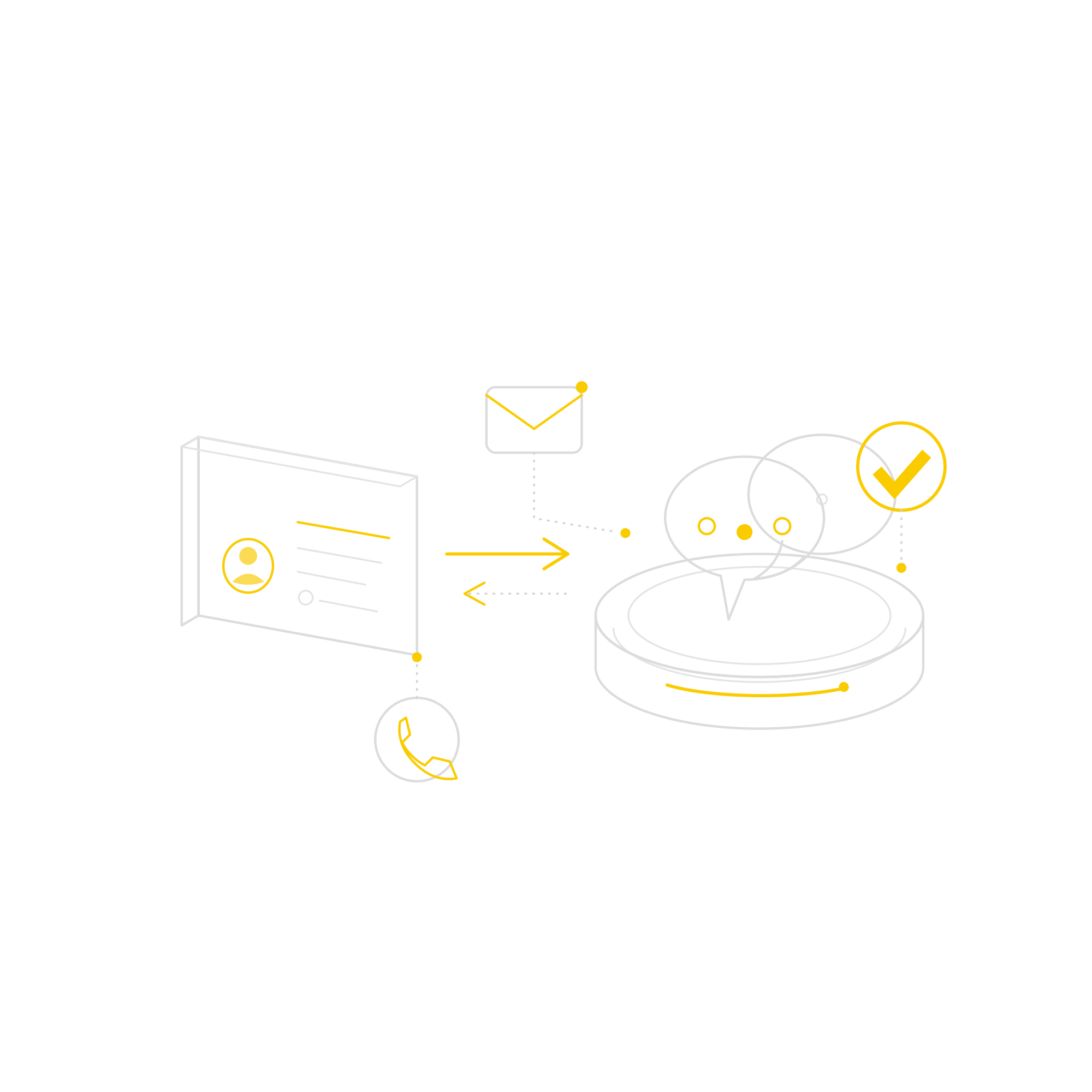 Kontakt Illustration